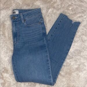 PAIGE High Rise Skinny Crop